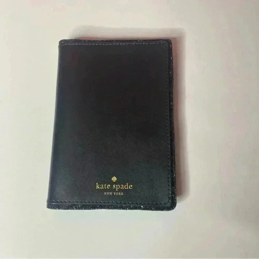 Kate Spade Black Passport Holder